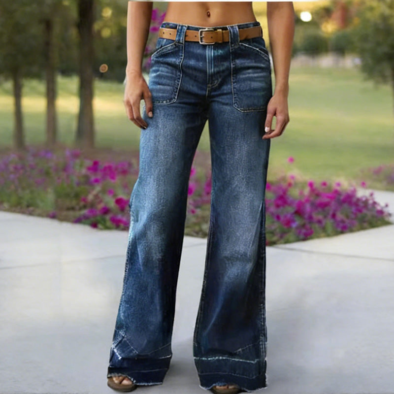 Aurevia - Jean Large Style Vintage Femme