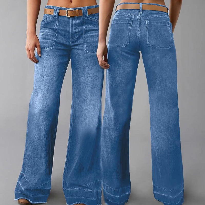 Aurevia - Jean Large Style Vintage Femme