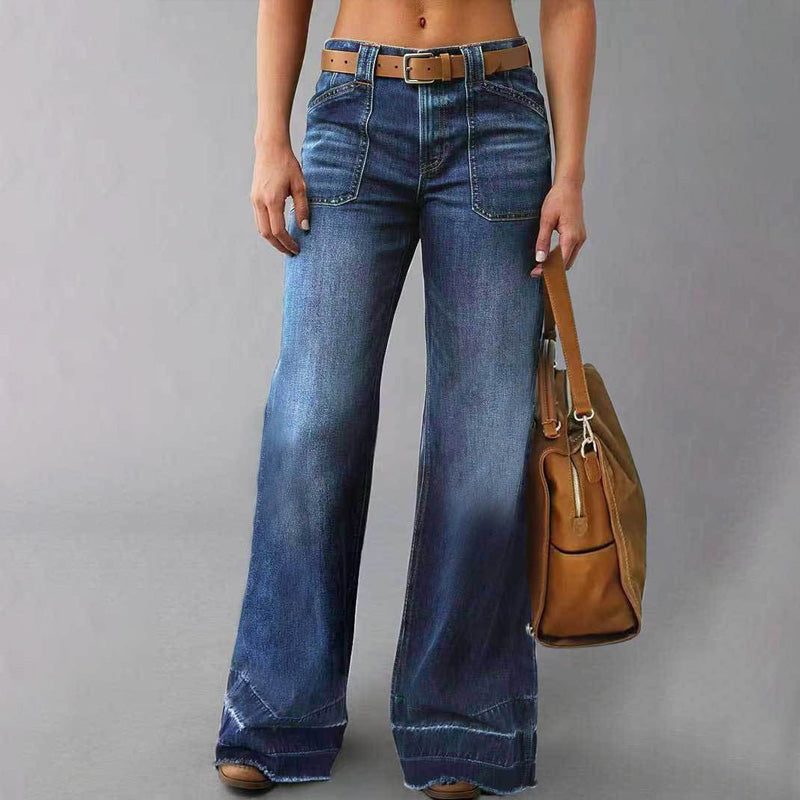 Aurevia - Jean Large Style Vintage Femme