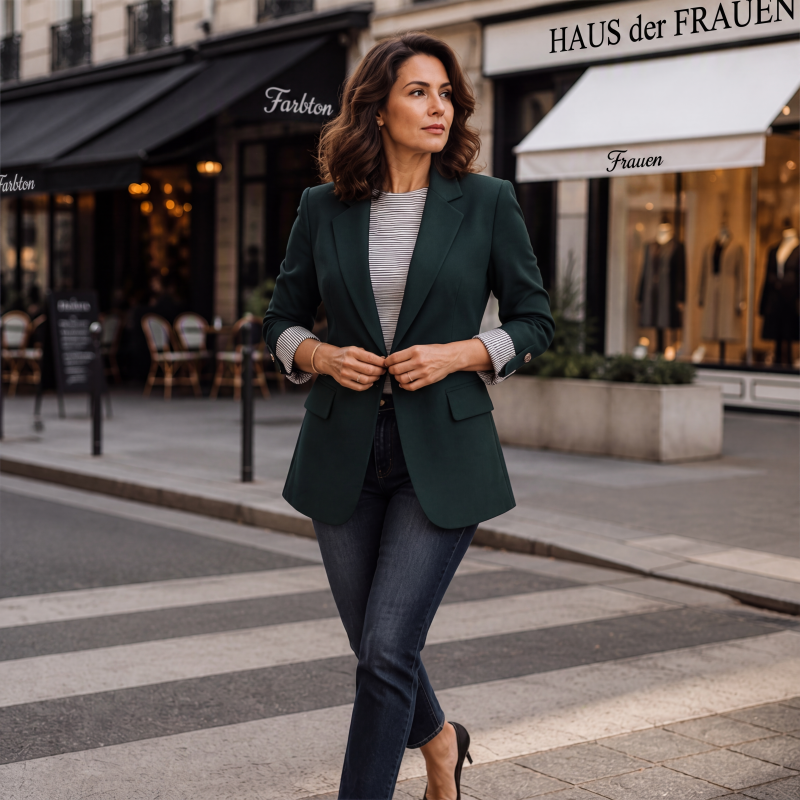 Gwendoline - Blazer léger femme élégant pour looks quotidiens