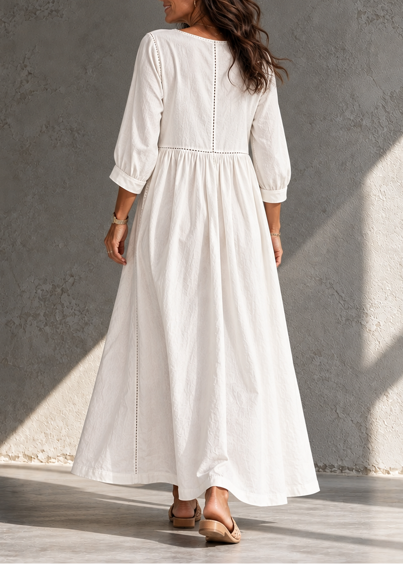 Beatrijs - Robe femme midi en denim vintage