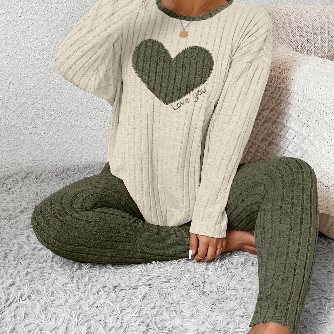 Javelle - Ensemble Loungewear Cœur Confort Relax