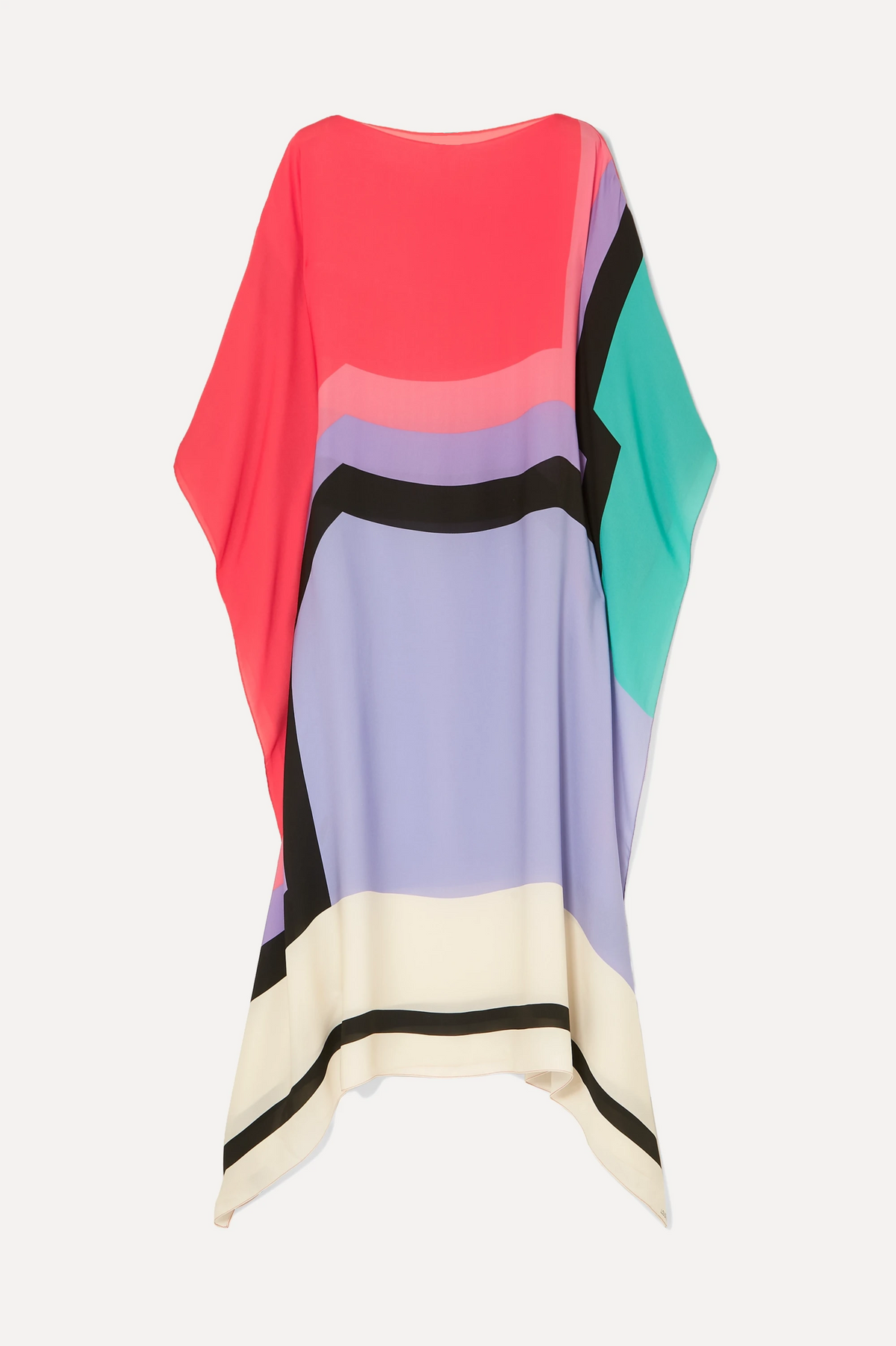 Rayna - Caftan Élégant à Imprimé Géométrique