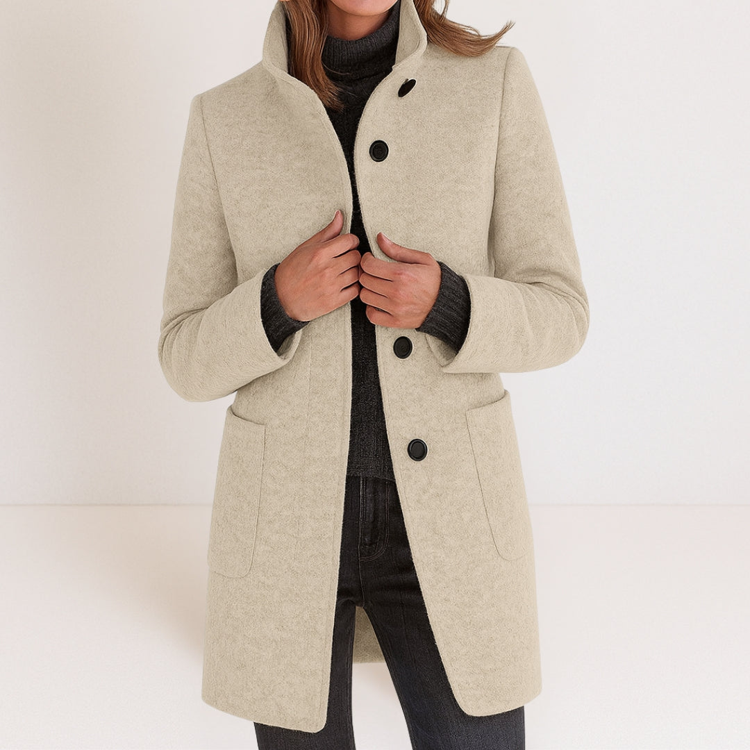 Kaloria - Veste Pour Femmes Avec Col Montant