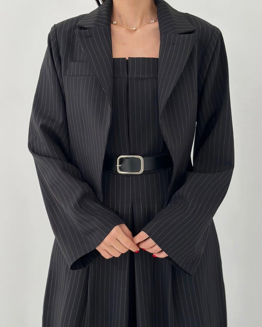 Cyravine - Ensemble Femme Bustier et Veste Style Élégant et Tendance