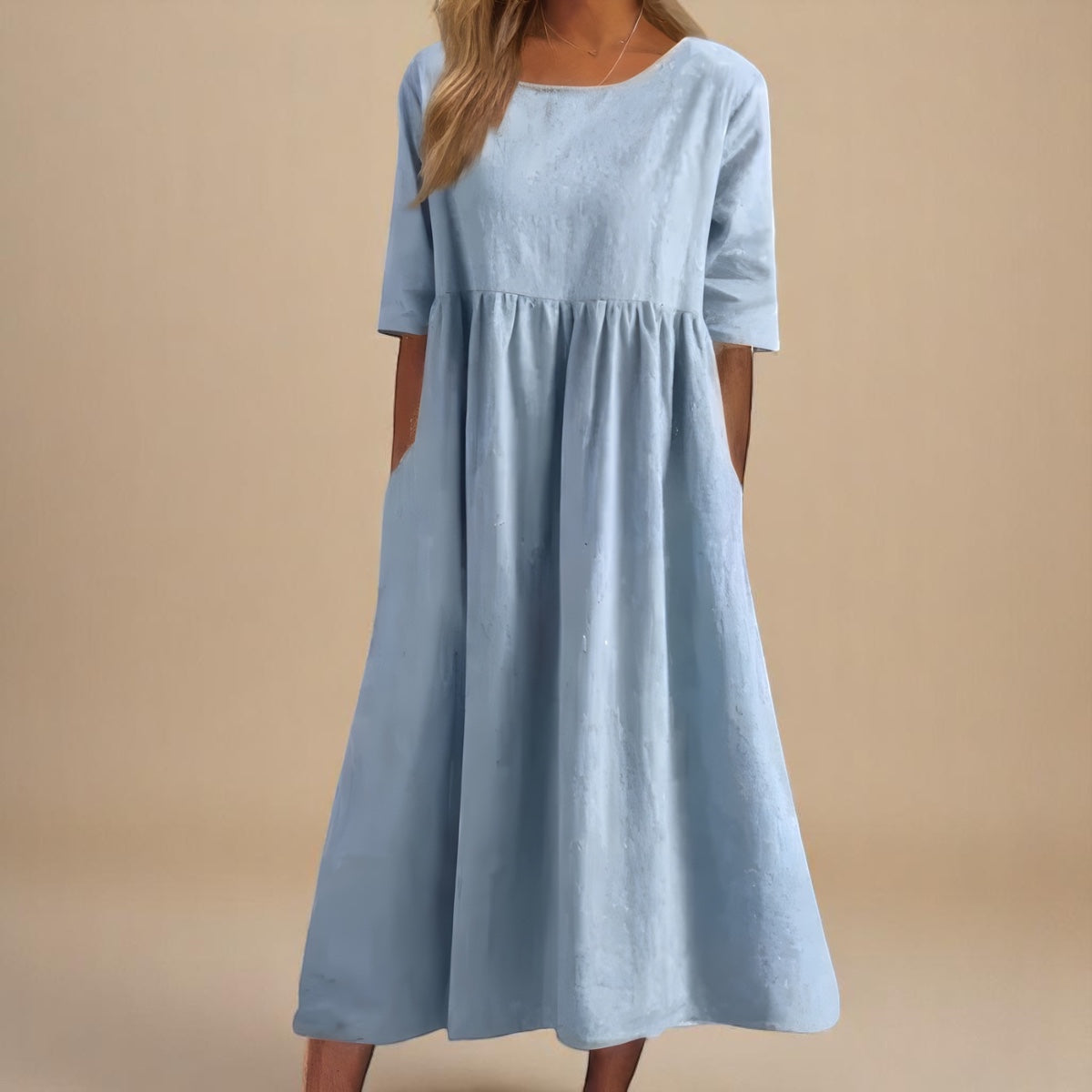 Bellina - Robe en coton légère et fluide