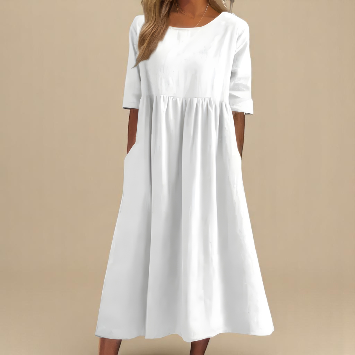 Bellina - Robe en coton légère et fluide