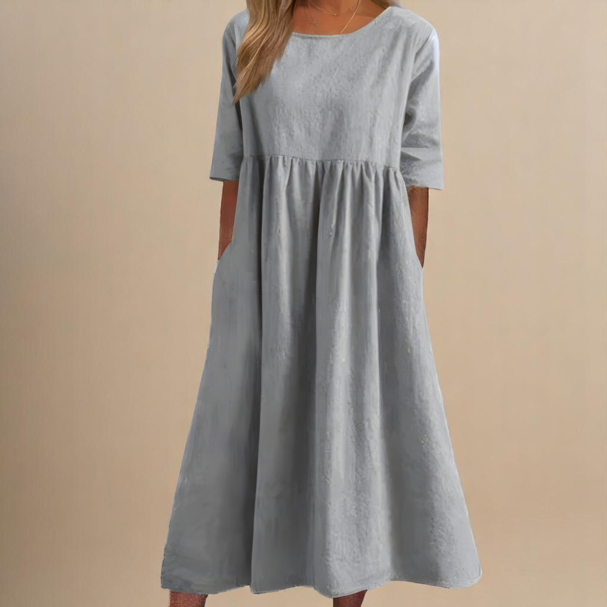 Bellina - Robe en coton légère et fluide