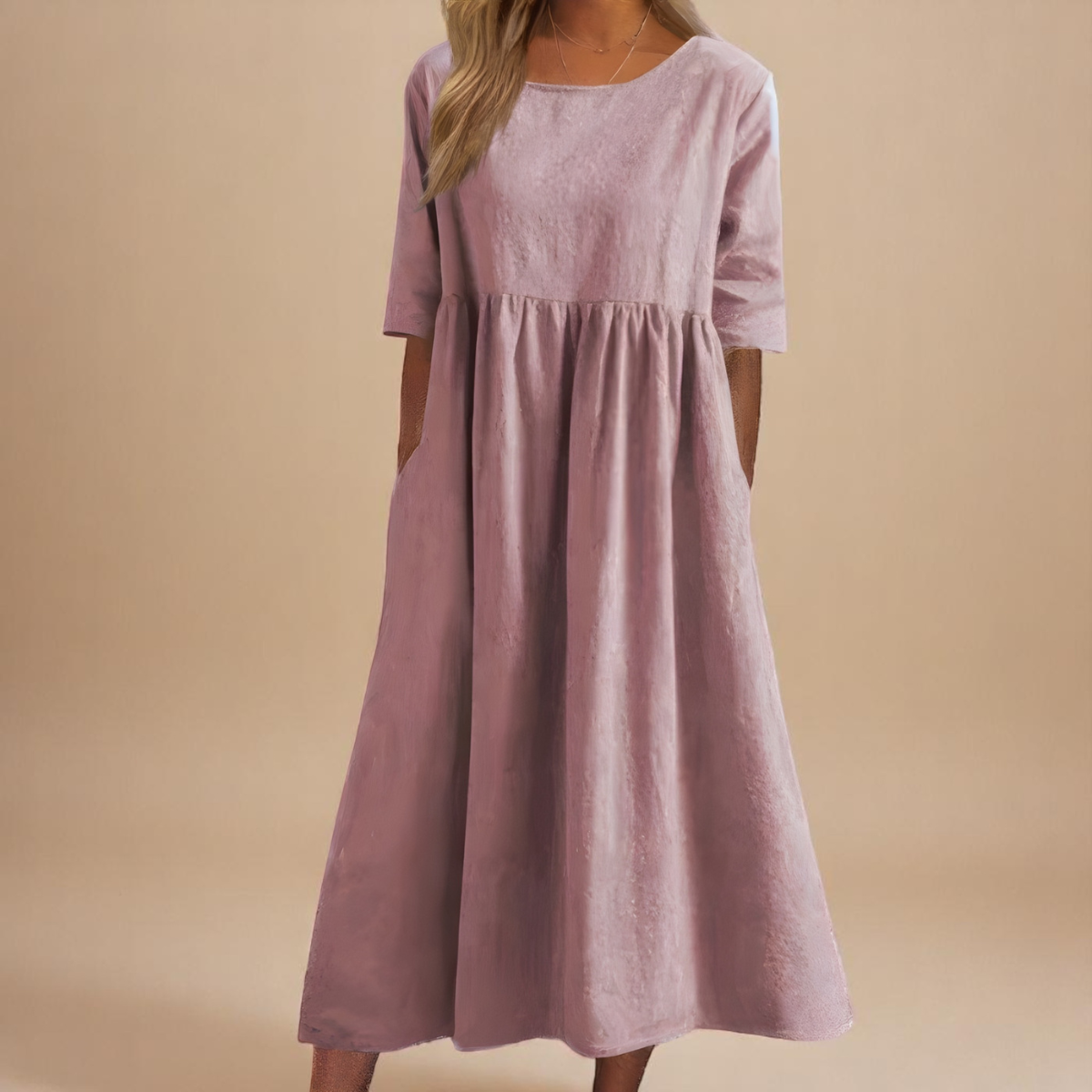 Bellina - Robe en coton légère et fluide