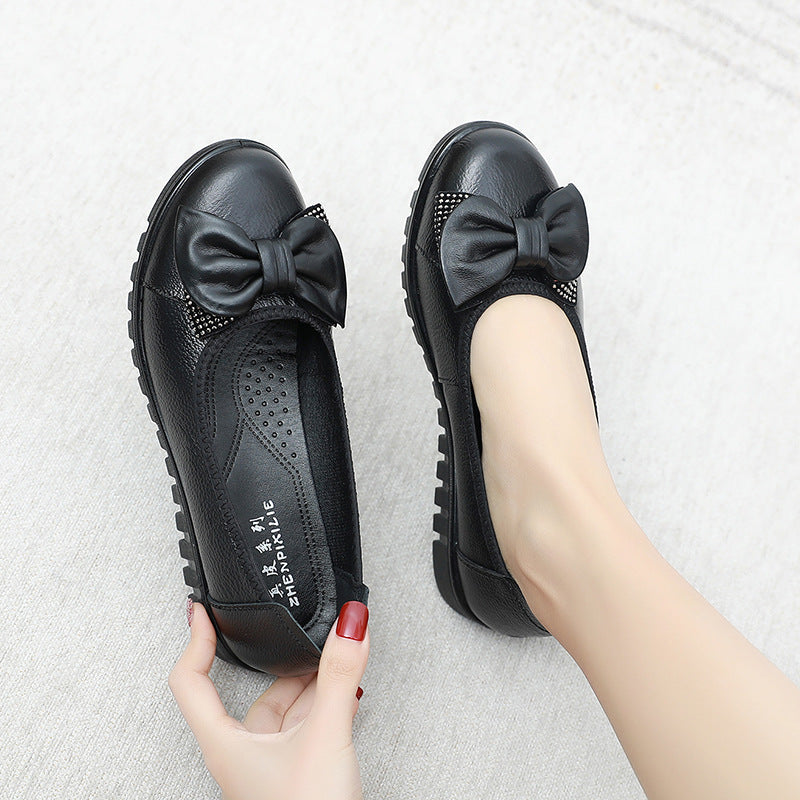 Marre - Chaussures Confortables Femme à Enfiler avec Bout Large et Semelle Souple