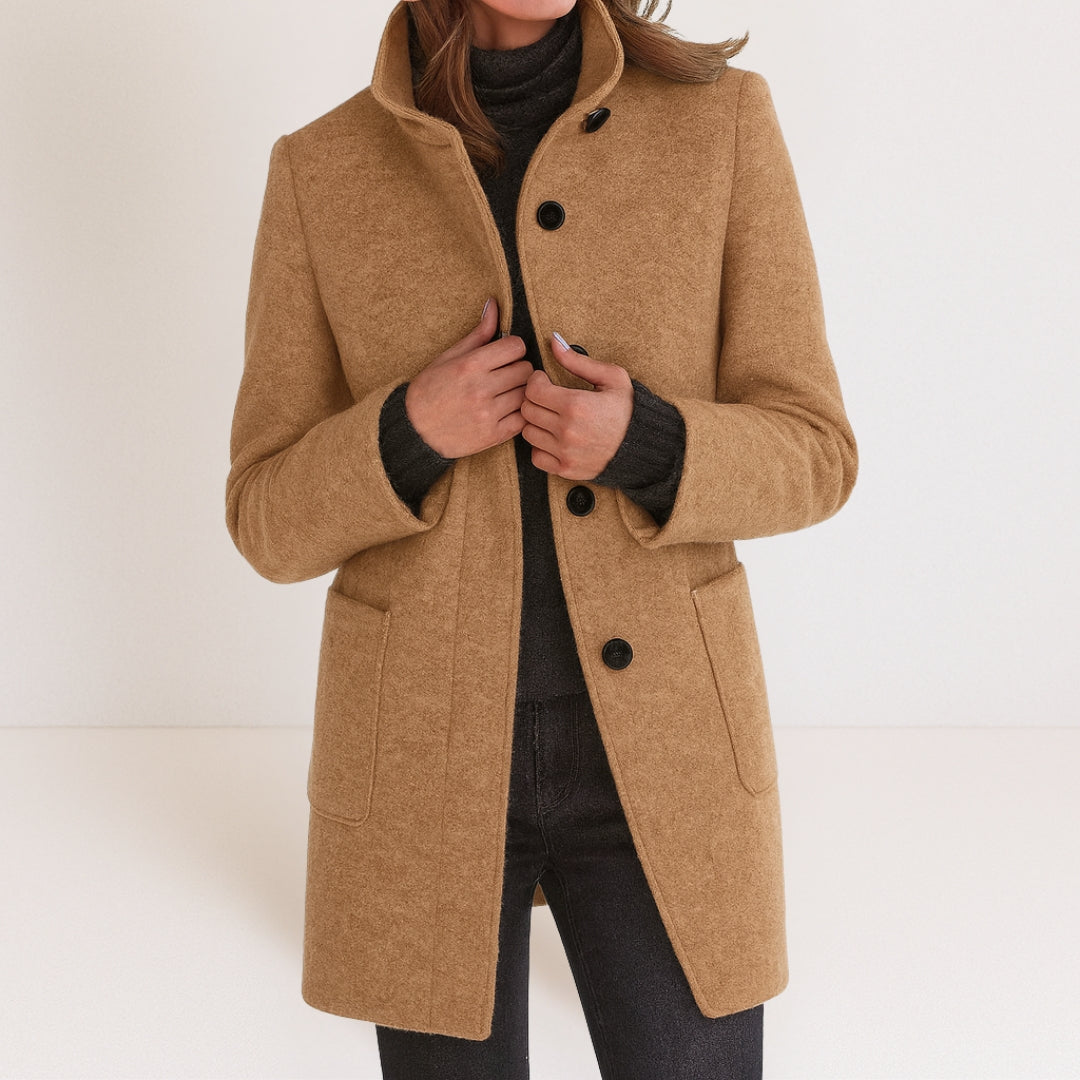 Kaloria - Veste Pour Femmes Avec Col Montant