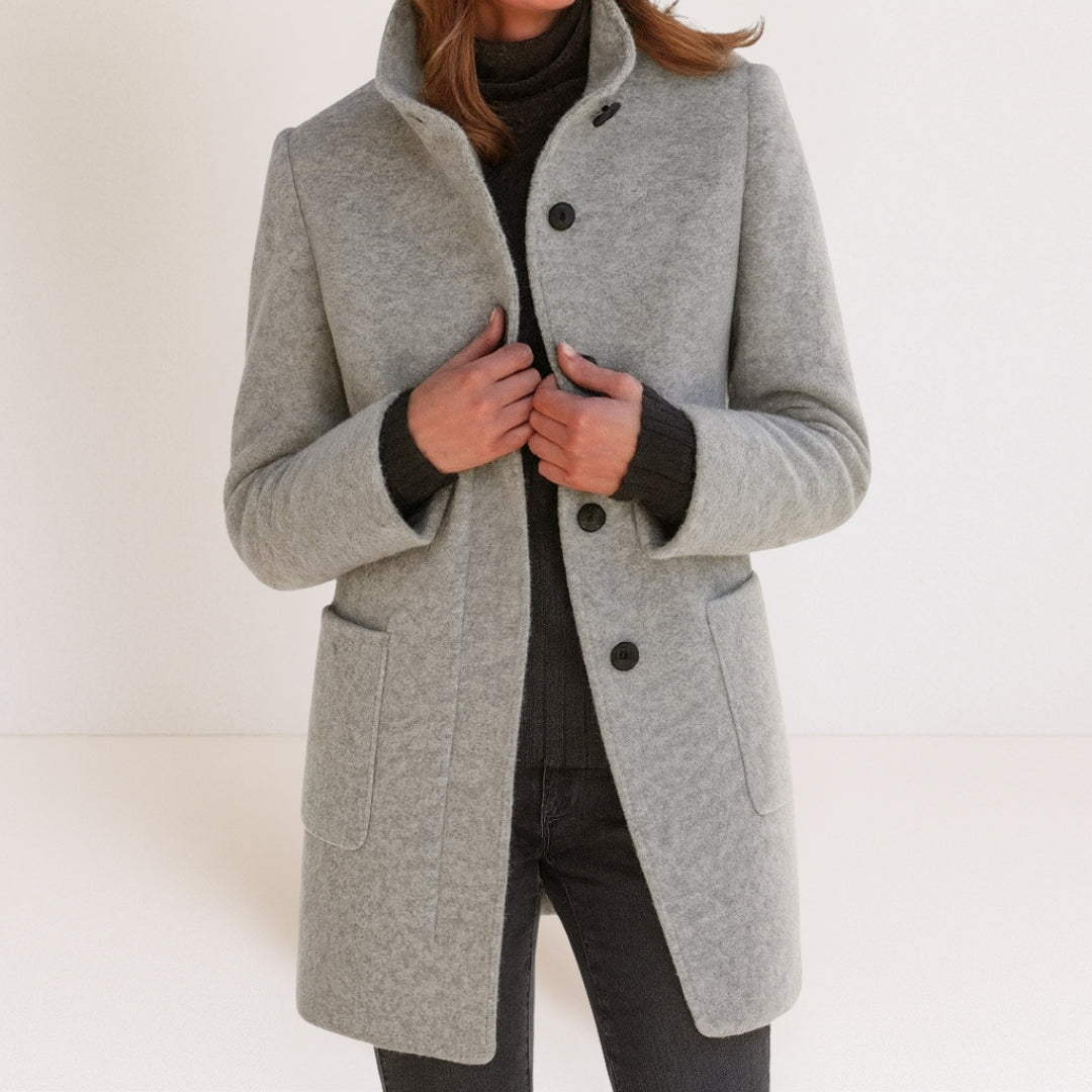 Kaloria - Veste Pour Femmes Avec Col Montant