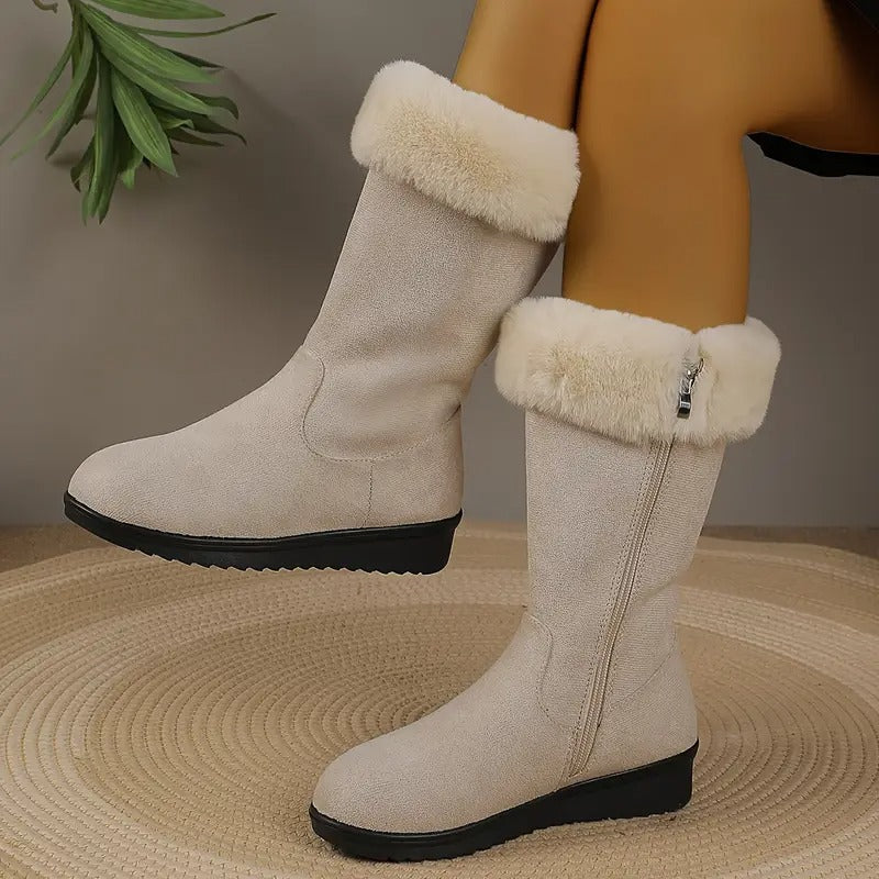 Delioraé - Bottes Orthopédiques Longues Et Chaudes Pour L’Hiver