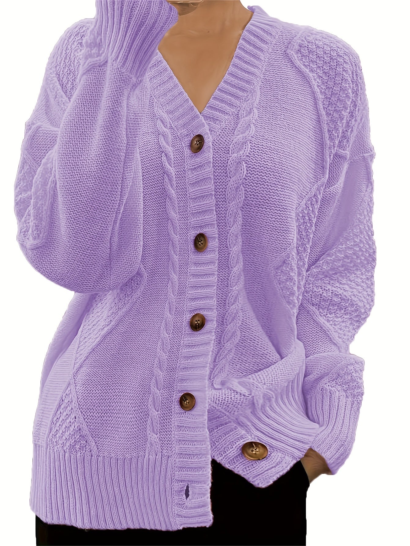 Liana - Cardigan Élégant Boutonné