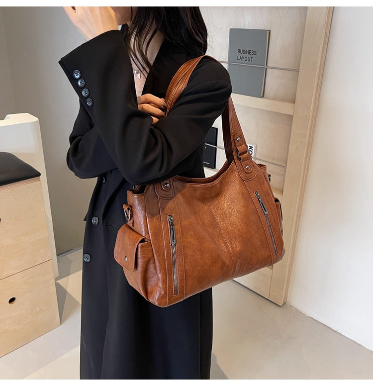 Lucie - Sac à Main Élégant à Compartiment Doux pour Femme