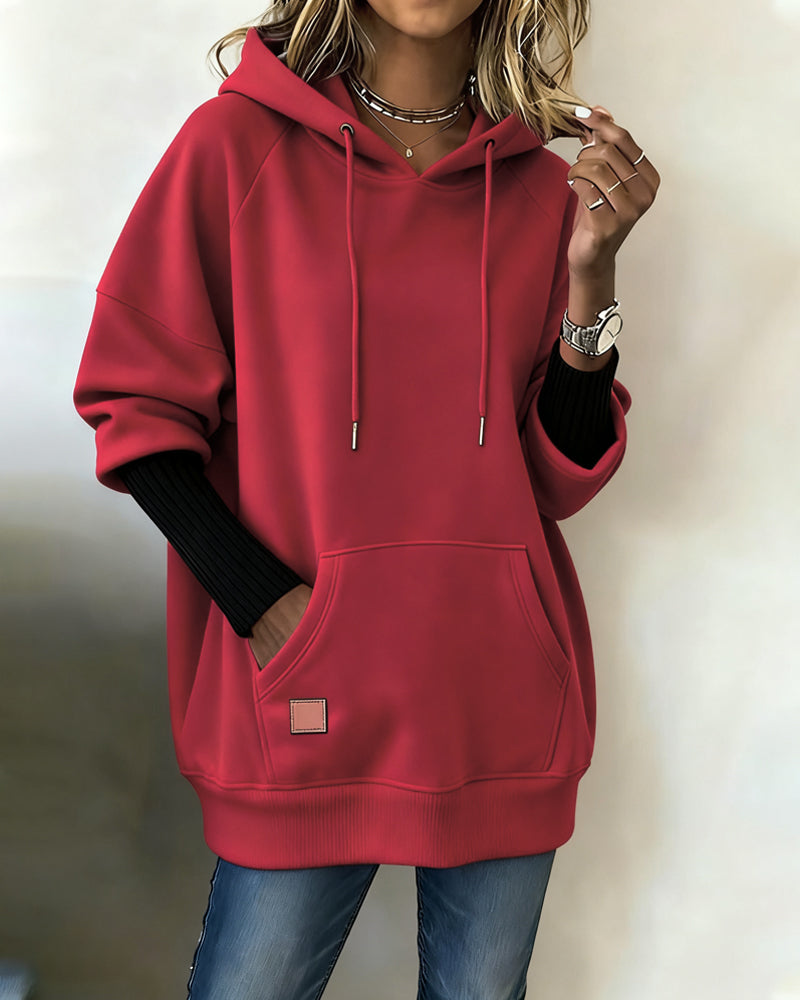 Opaline - Sweat à Capuche Décontracté Essentiel