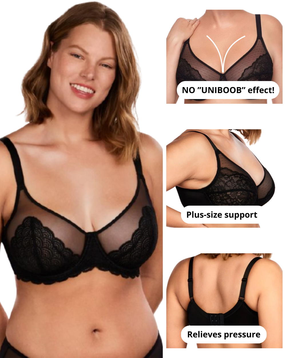 Tahlira - Soutien-Gorge Réducteur de Poitrine – Confort Invisible, Confiance Imparable