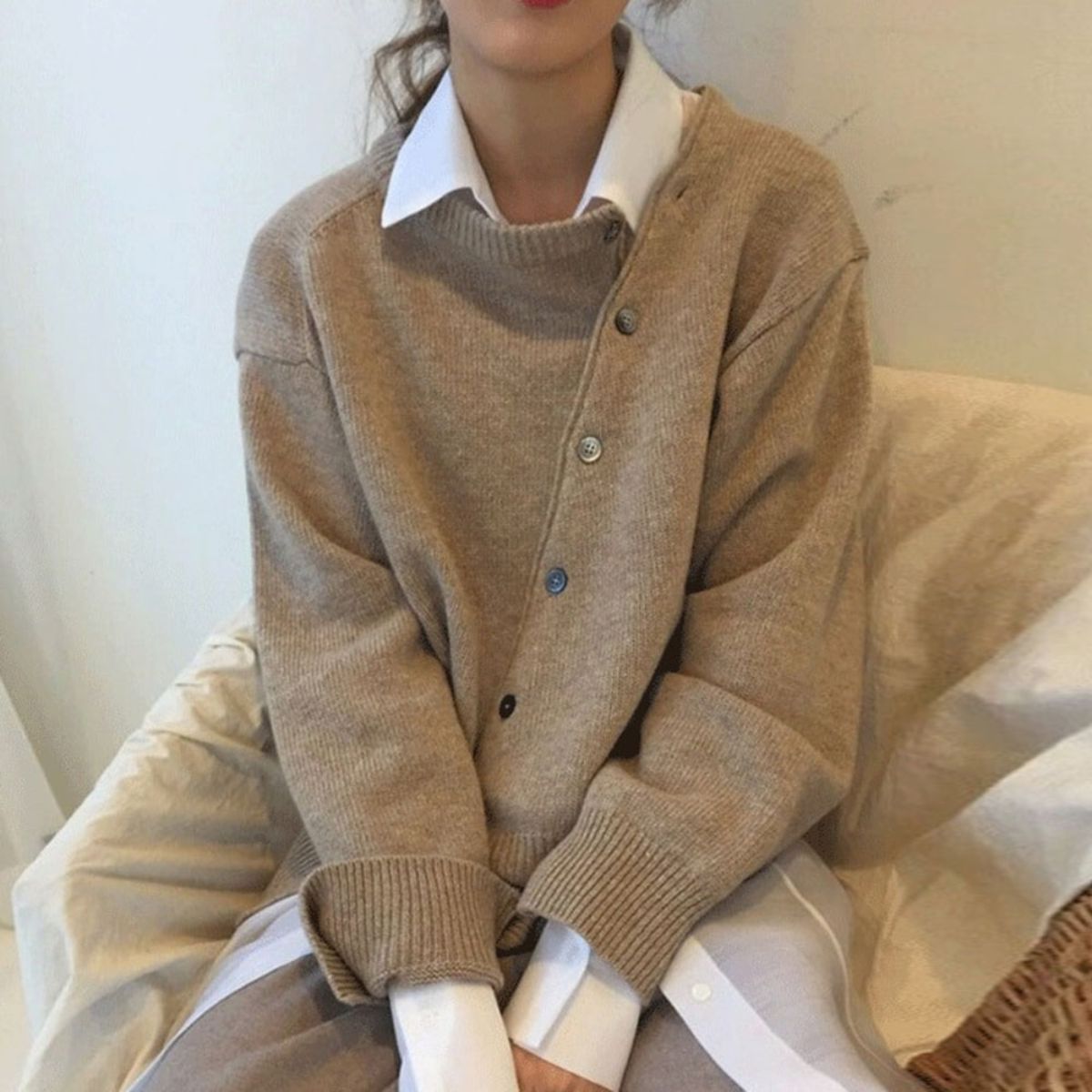 Eva - Pull Tricot Chic à Col Rond