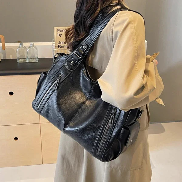 Lucie - Sac à Main Élégant à Compartiment Doux pour Femme