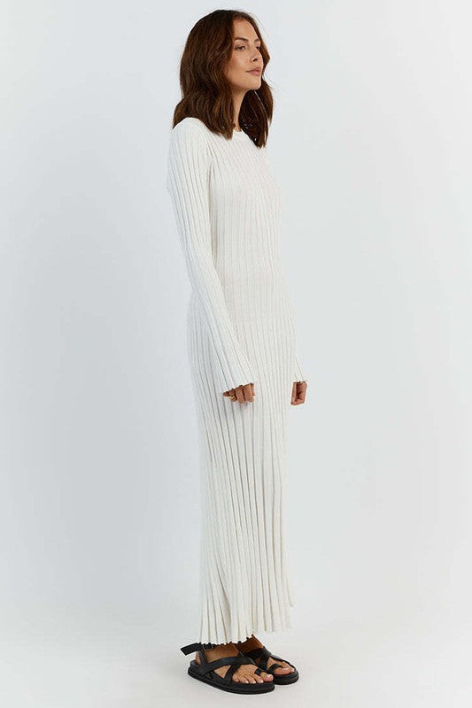 Céline - Robe Maxi Maille Femme