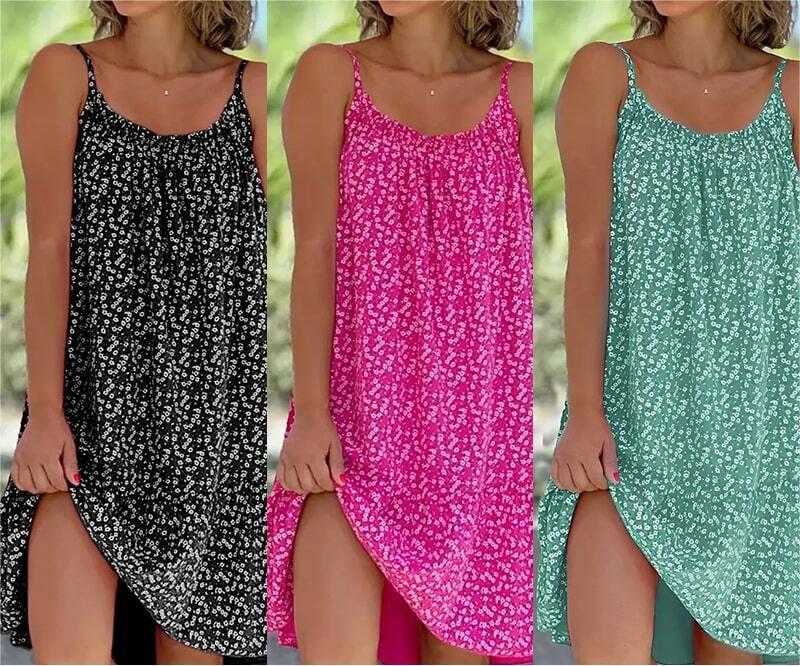 Eda - Robe Halter Imprimée
