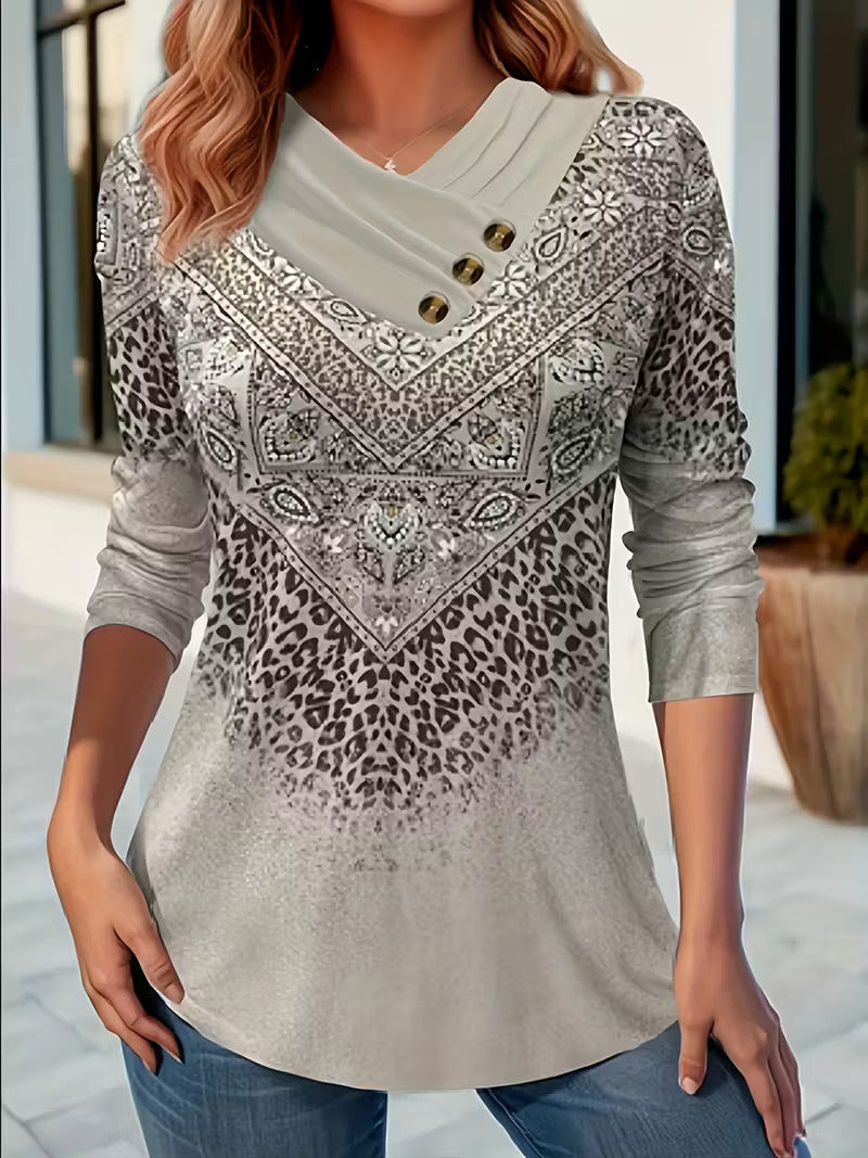 Noralivessa - Robe Mini Imprimée D’Inspiration Ethnique