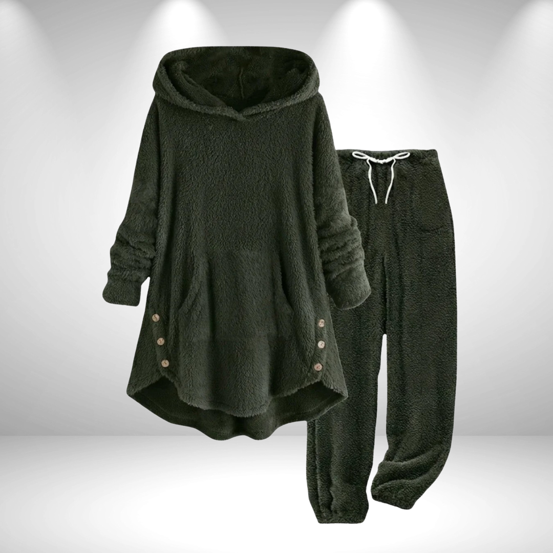 Neralisse -  Ensemble Tunique Lounge Ultra-Douillet au Style Cocooning Hivernal