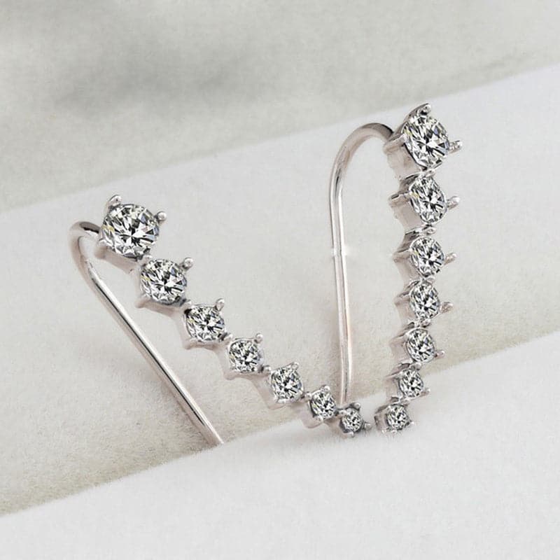 Océane - Boucles d'oreilles sept étoiles scintillantes