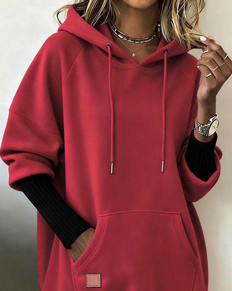 Opaline - Sweat à Capuche Décontracté Essentiel