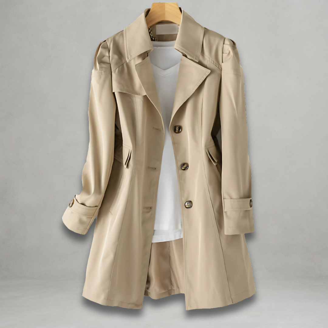 Rhea - Gabardine Élégante de Printemps