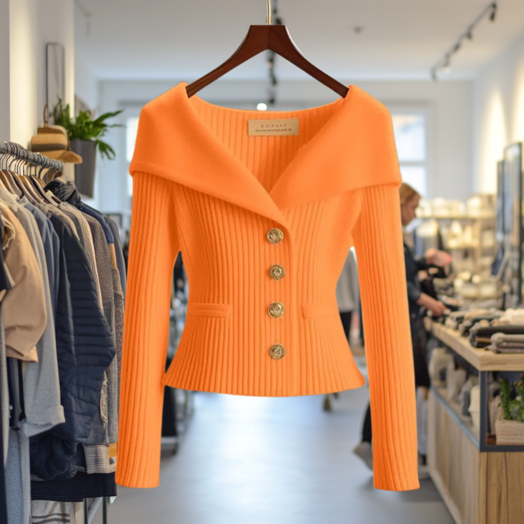 Loreta - Tricot-jacket Luxueux