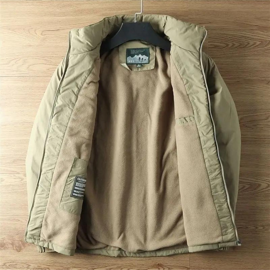 Jeremy - Men's hooded waterproof zip-up jacket