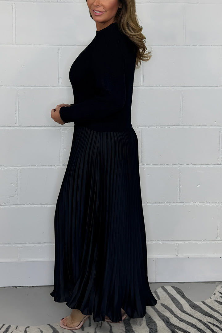 Jacoba - Robe d'hiver unique avec détail de jupe