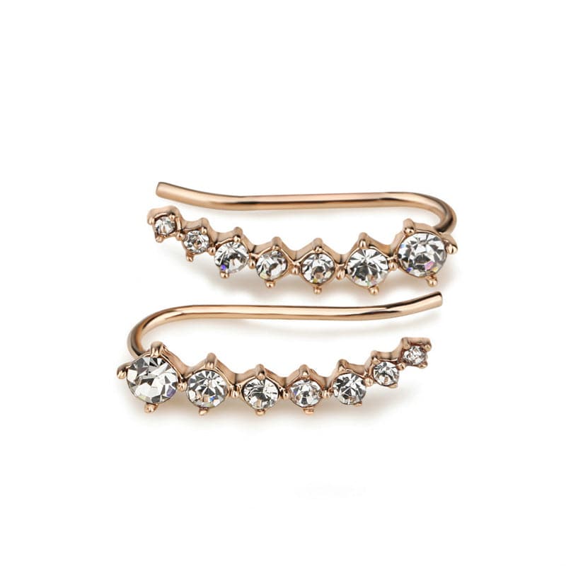 Océane - Boucles d'oreilles sept étoiles scintillantes