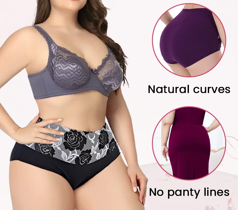 Celina - Culottes Haute Taille Anti-Fuites – Confort, Confiance et Contrôle du Ventre