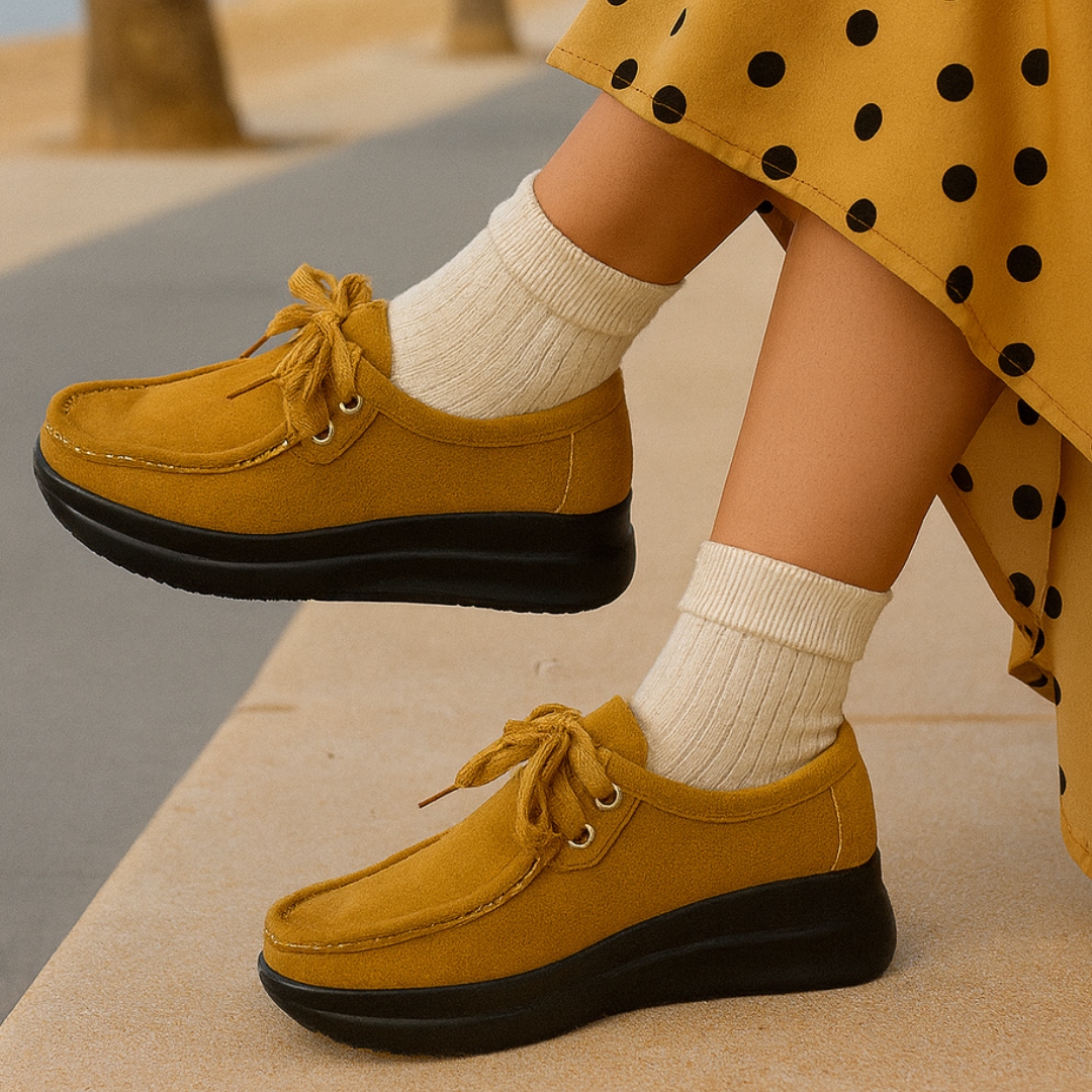 Bryella - Chaussures décontractées confortables pour femme avec semelle surélevée