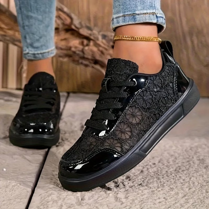 Jorexa - Baskets Femme Dentelle Respirante Style Casual Élégant