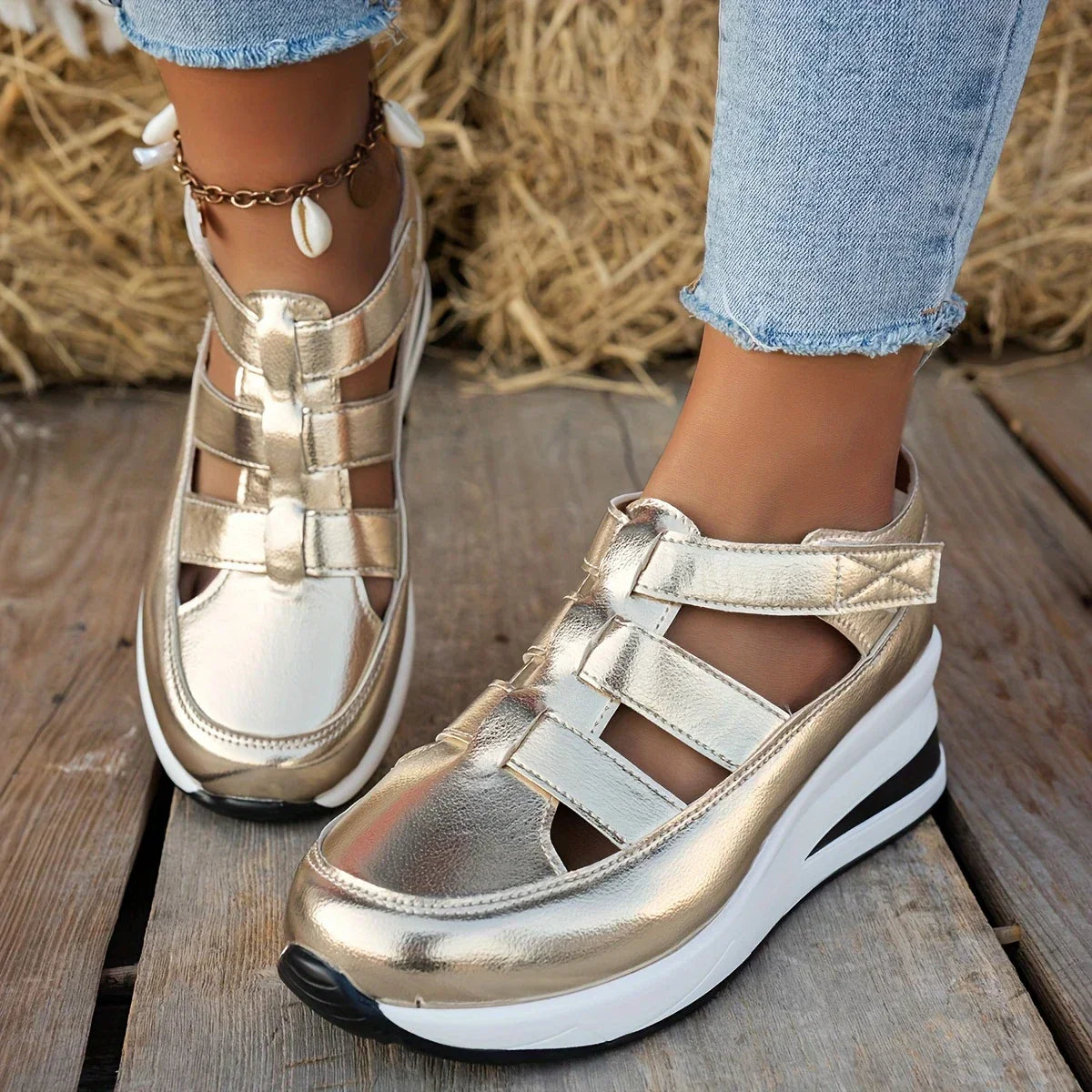 Vionna - Sandales Ergonomiques pour un Confort Inégalé et un Style Quotidien Élégant