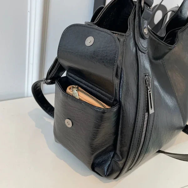 Lucie - Sac à Main Élégant à Compartiment Doux pour Femme