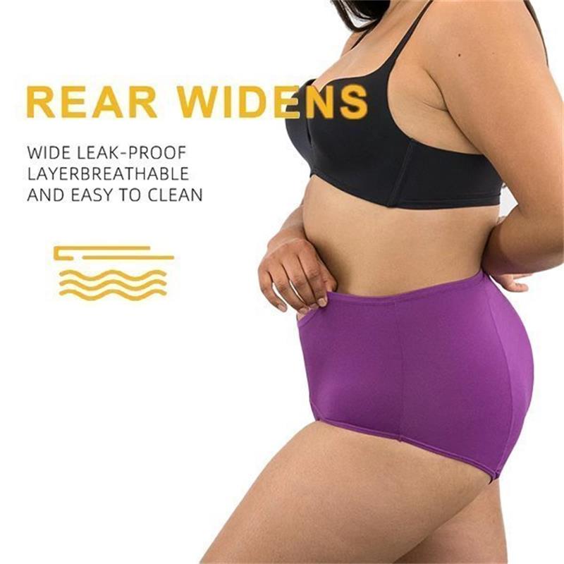 Thalia - Culotte Taille Haute Anti-Fuite – Restez à l'abri des fuites en cas d'incontinence et de menstruations