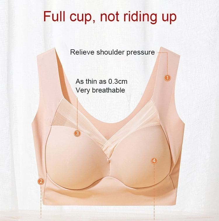 Belorae - Soutien-Gorge Femme Sans Armature Confort Invisible Usage Quotidien
