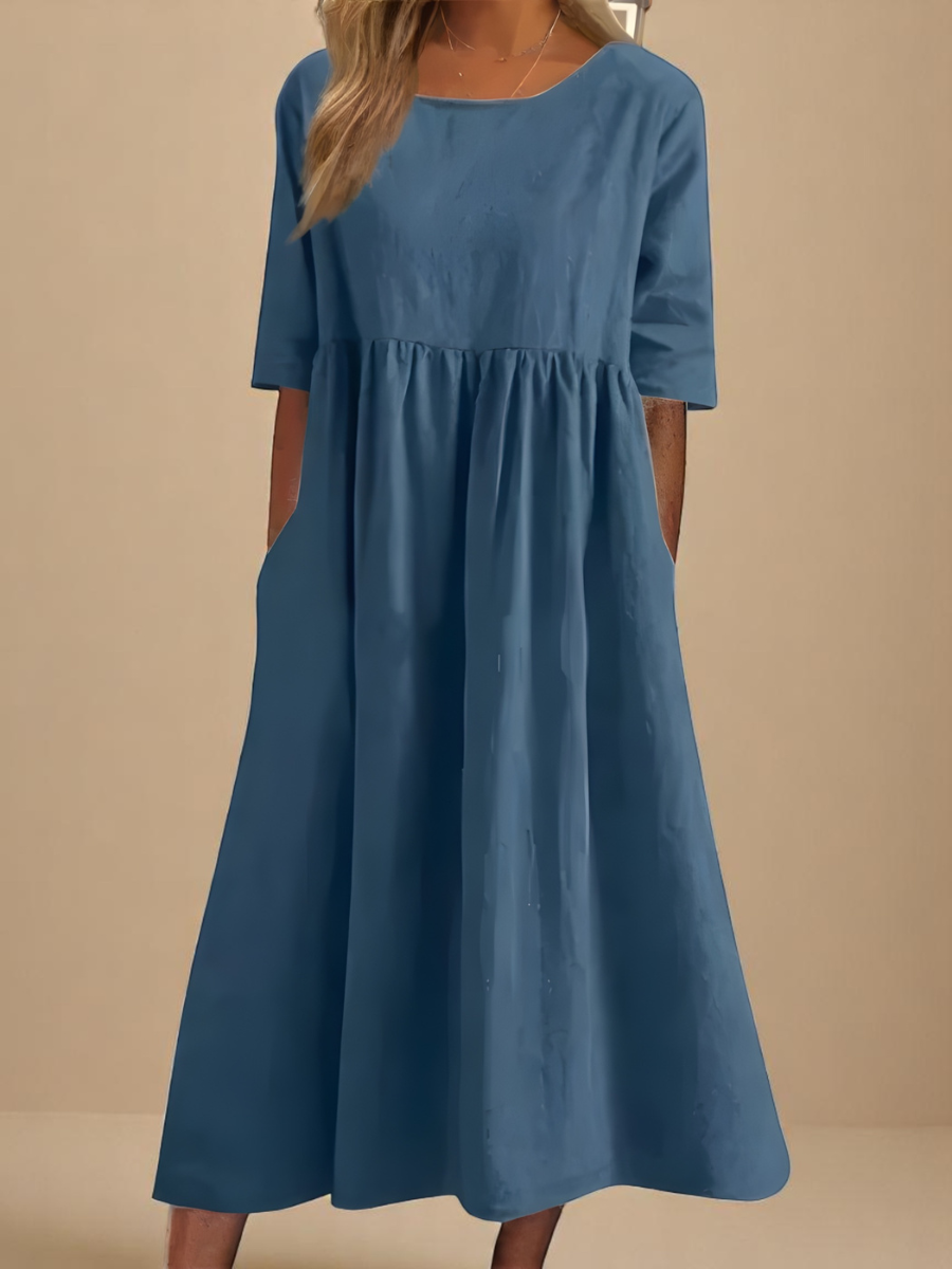 Bellina - Robe en coton légère et fluide