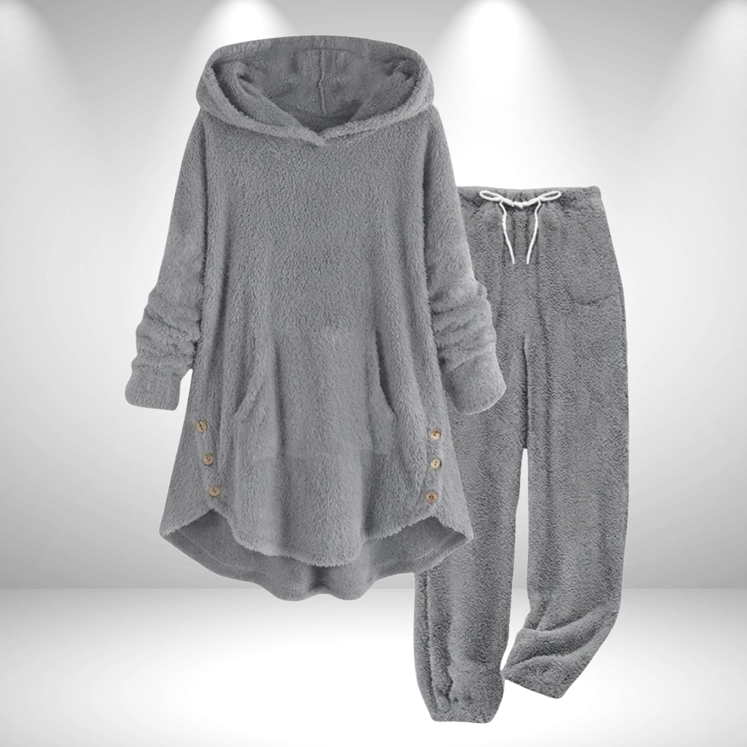 Neralisse -  Ensemble Tunique Lounge Ultra-Douillet au Style Cocooning Hivernal