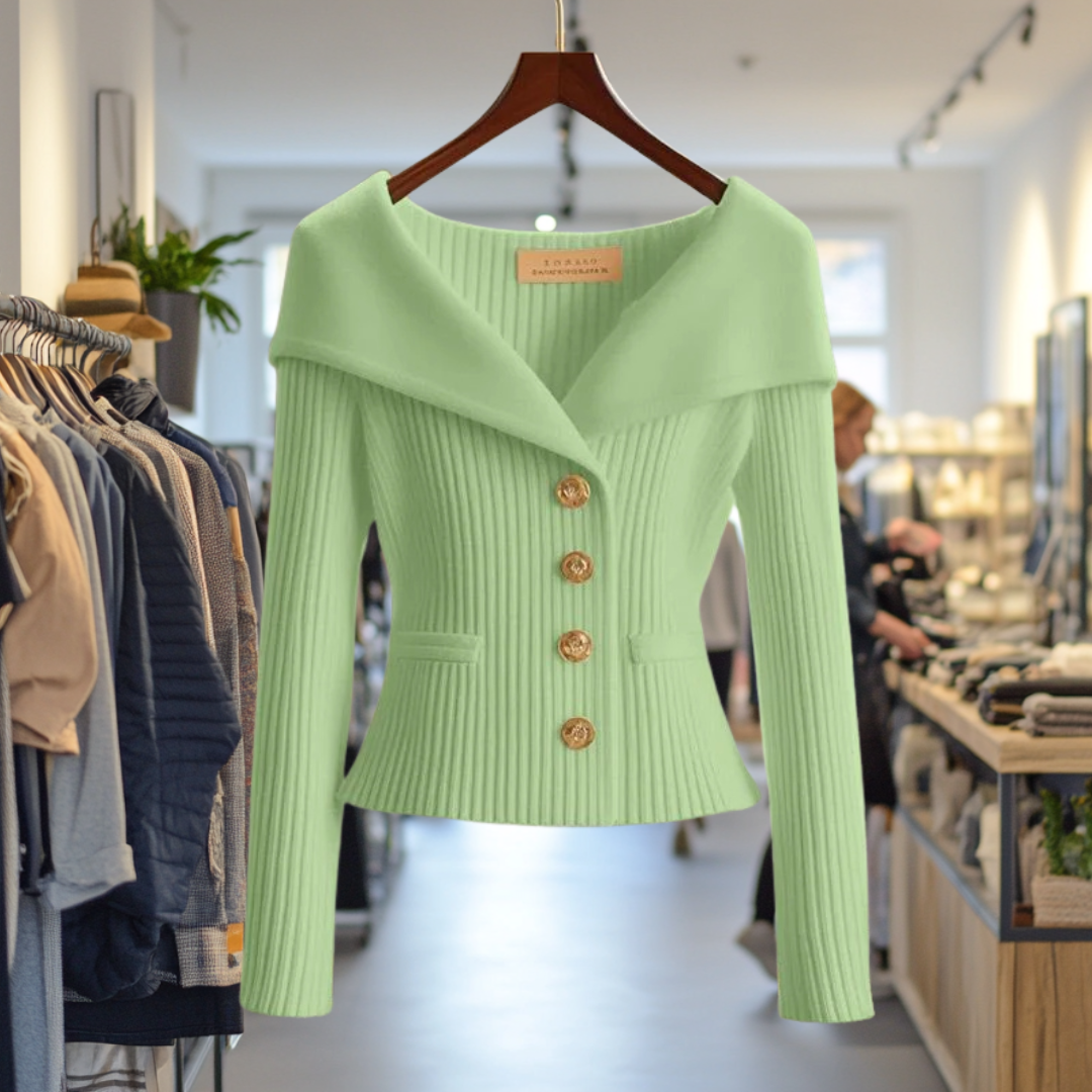Loreta - Tricot-jacket Luxueux