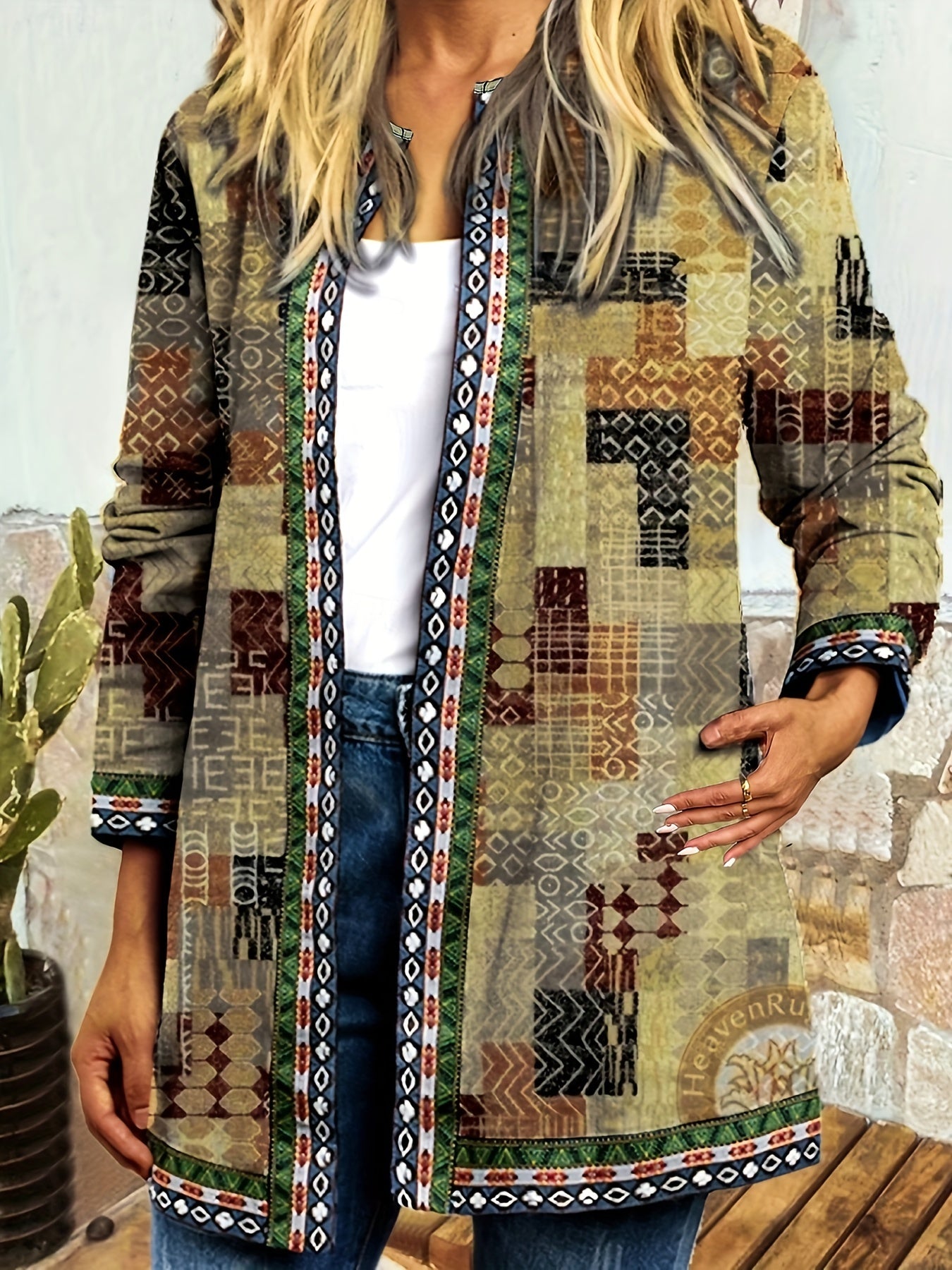 Sidonie - Cardigan Long Léger et Stylé