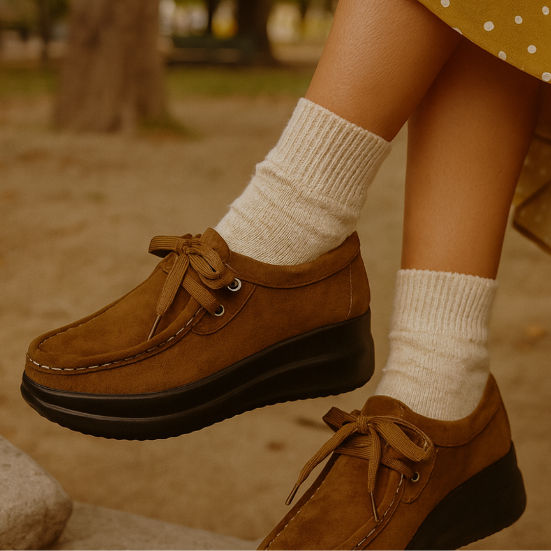 Bryella - Chaussures décontractées confortables pour femme avec semelle surélevée
