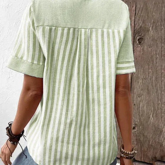 Liva - Blouse à Rayures
