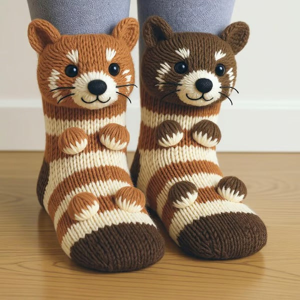 Aurevienne - Chaussettes Douces en Coton Naturel