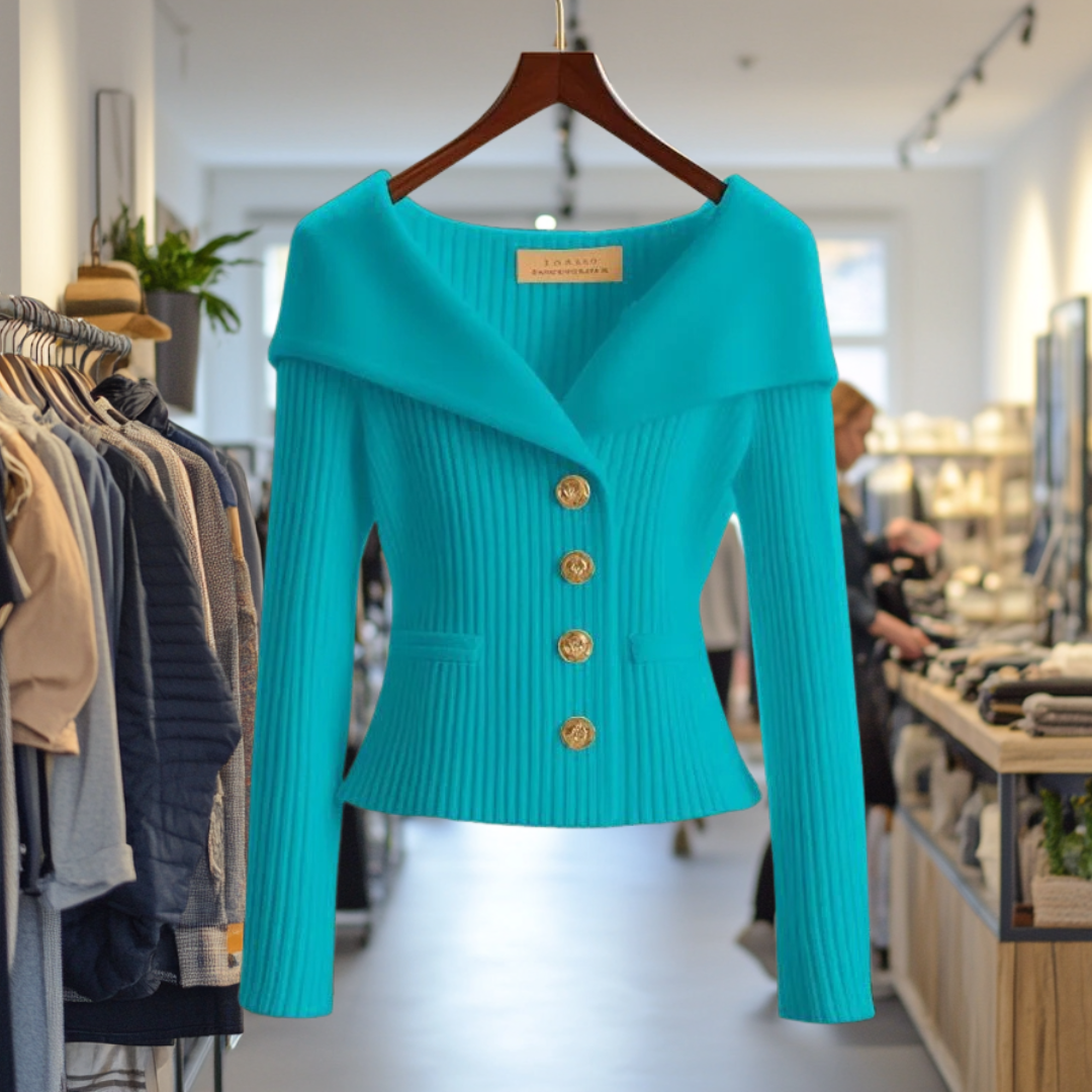 Loreta - Tricot-jacket Luxueux