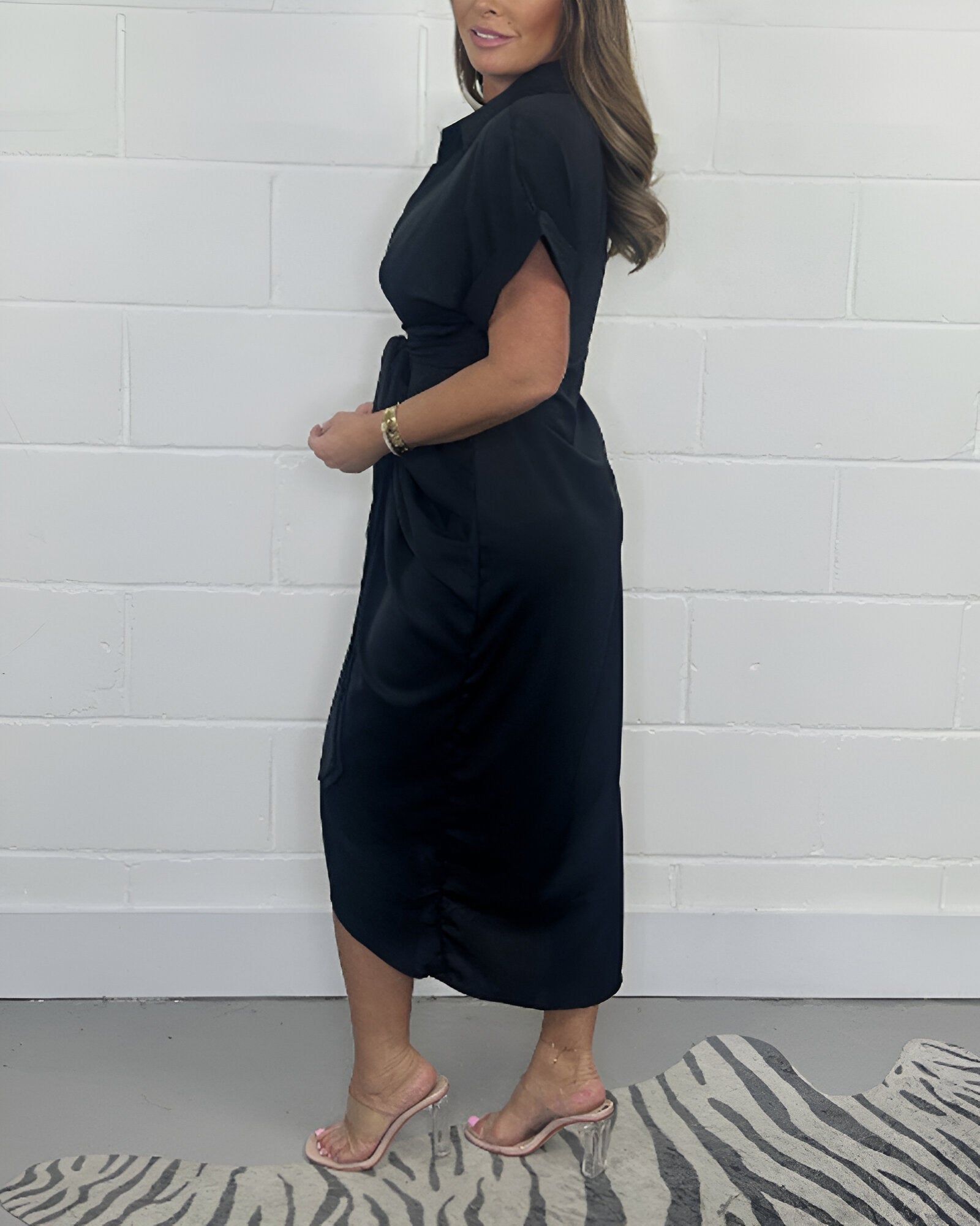 Nirella - Robe plissée élégante